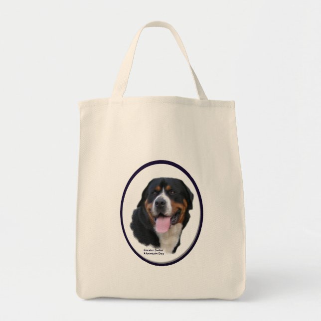 Greater Swiss Mountain Dog Gifts Tote Bag (Front)