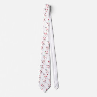 Greater Swiss Mountain Dog Heart Belongs Neck Tie