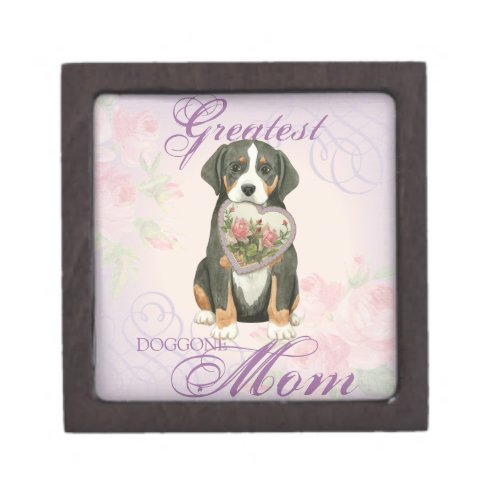 Greater Swiss Mountain Dog Heart Mom Gift Box