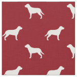 Greater Swiss Mountain Dog Silhouettes Swissies Fabric