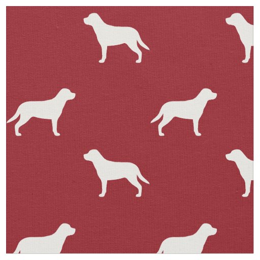 Greater Swiss Mountain Dog Silhouettes Swissies Fabric