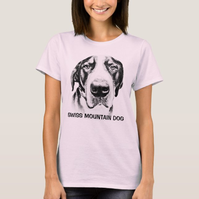 Greater Swiss Mountain Dog T-Shirt (Front)