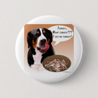 Greater Swiss Mountain Dog Turkey Button