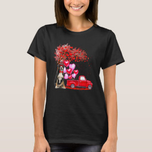 Greater Swiss Mountain Sunglasses Hearts Tree Truc T-Shirt