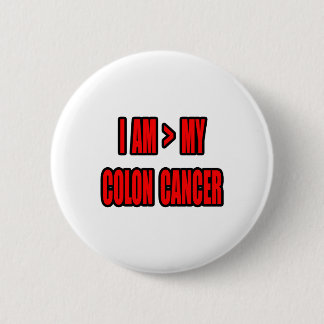Greater Than My Colon Cancer Button