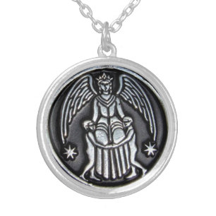 Greater Venus Talisman For Love Silver Plated Necklace
