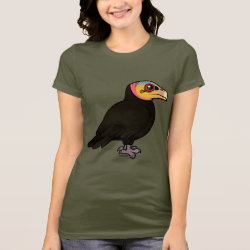 Greater Yellow-headed Vulture Women's Bella Jersey T-Shirt