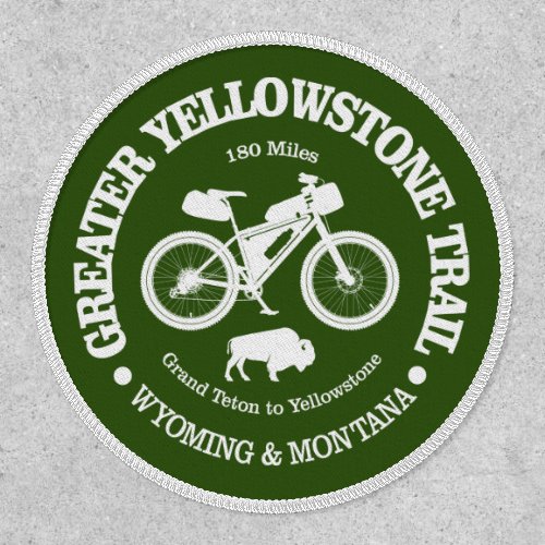 Greater Yellowstone Trail cycling Patch
