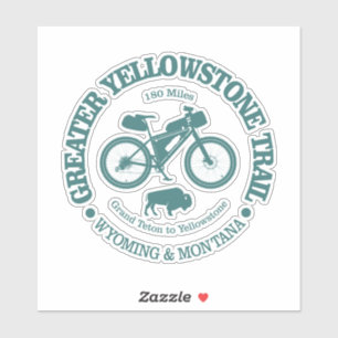 Greater Yellowstone Trail (cycling) Sticker