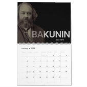 Greatest Anarchists - Classic Thinkers and Writers Calendar (Jan 2025)