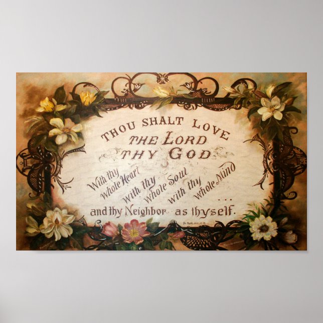 Greatest Commandment Poster (Front)