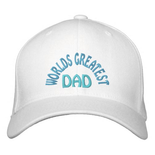 Greatest Dad Embroidered Cap