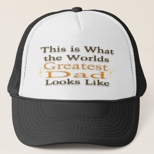 Greatest Dad _ Fathers Day Hat