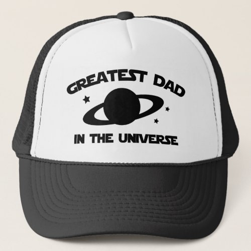 Greatest Dad In The Universe Coffee Mug Trucker Hat
