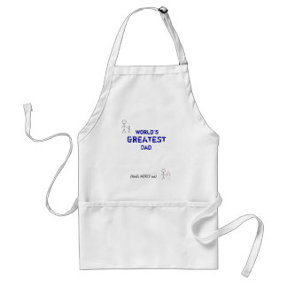 Greatest Dad, worst cook Adult Apron