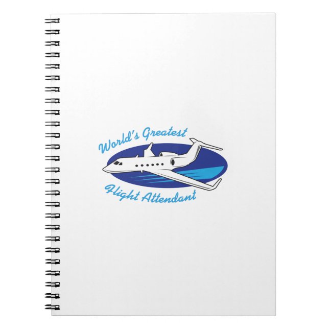 GREATEST FLIGHT ATTENDANT NOTEBOOK (Front)
