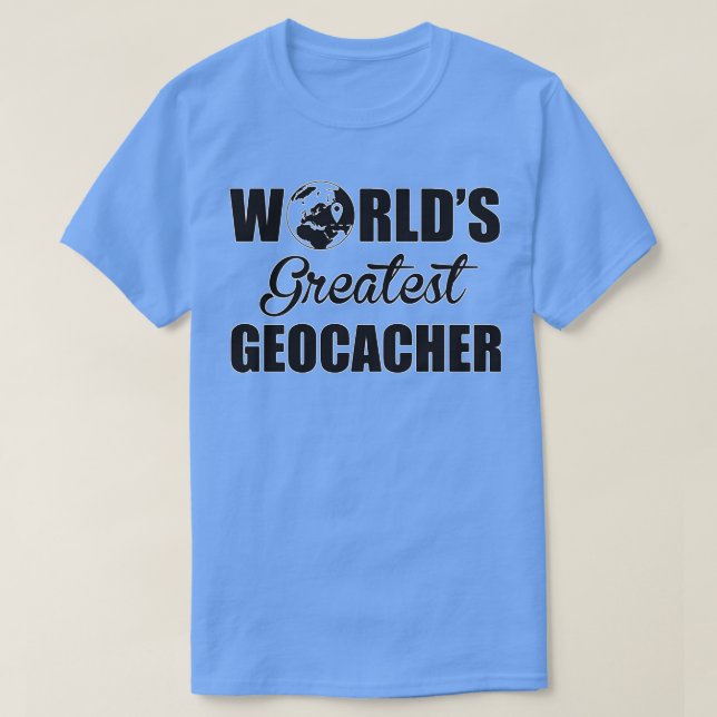 Greatest Geocacher T-Shirt (Design Front)