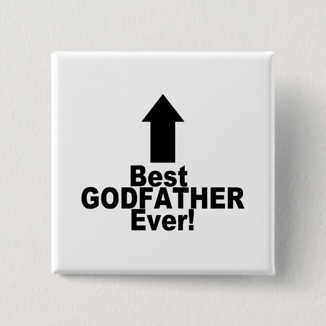 Greatest Godfather Button (Front)