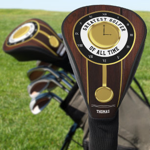 Greatest Golfer of all Time Grandfather Clock Golf Head Cover