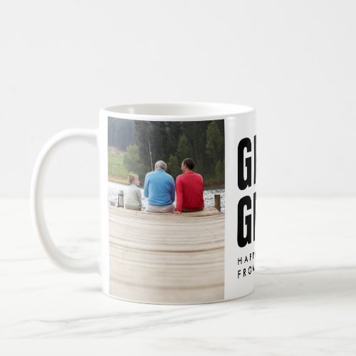 Greatest Grandpa Fathers Day Photo Coffee Mug