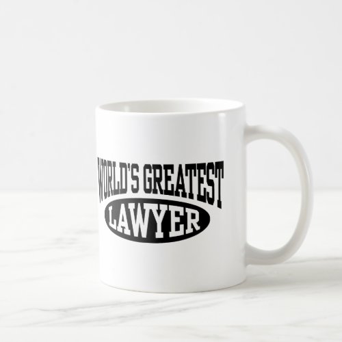 Greatest Lawyer Mug