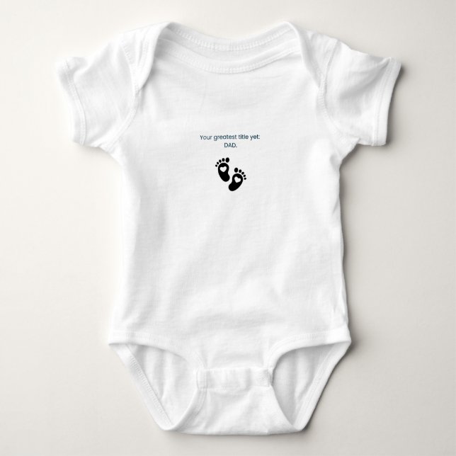 Greatest Love Baby Bodysuit (Front)