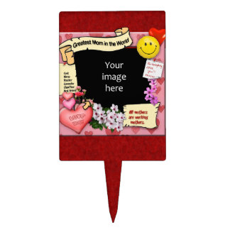 Greatest Mom Cake Topper