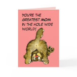Greatest Mom Cat Card Greatest Mom Cat Card
