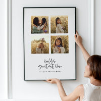 Greatest Mum multi photo elegant stylish