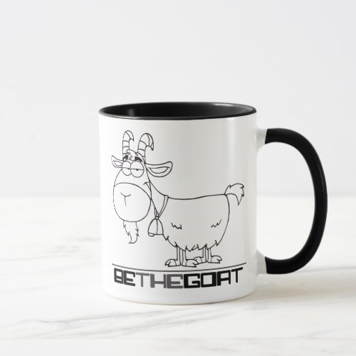 Greatest of All Time Be the Goat Mug