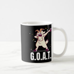 Greatest Of All Time G.o.a.t. Funny Goat Dab Danci Coffee Mug