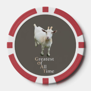 Greatest of all time Goat Poker Chips