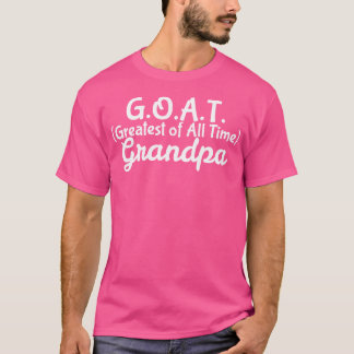 Greatest Of All Time Grandpa Goat T-Shirt