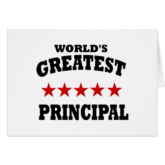 Greatest Principal Cards (Front Horizontal)