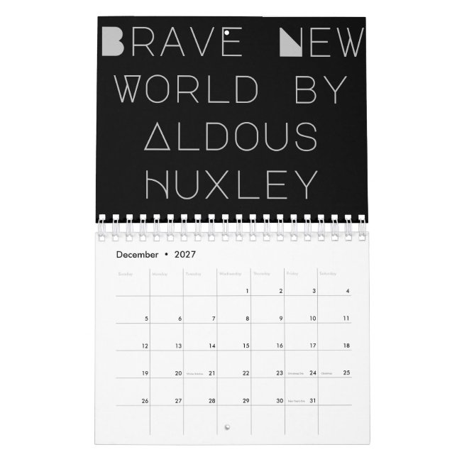 Greatest Socialist Sci-Fi Calendar (Dec 2027)