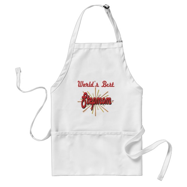 Greatest Stepmom Adult Apron (Front)