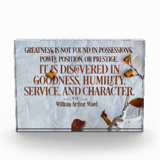 Greatness is Discovered Photo Block