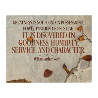 Greatness is Discovered Wood Wall Art