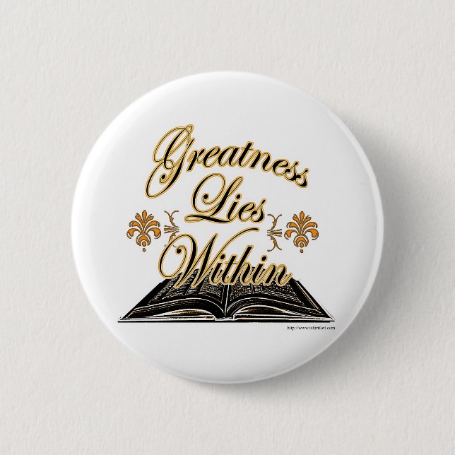 Greatness Lies Within 2 Button (Front)