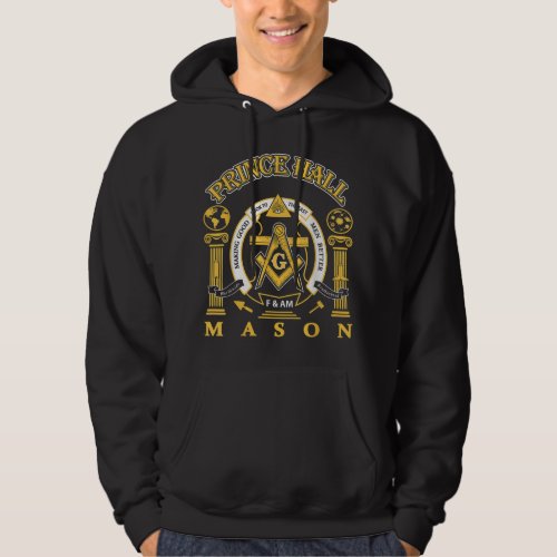 Greats Mason Masonic Prince Hall Masons Presidents Hoodie
