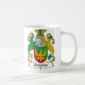 Greaves Family Crest Coffee Mug
