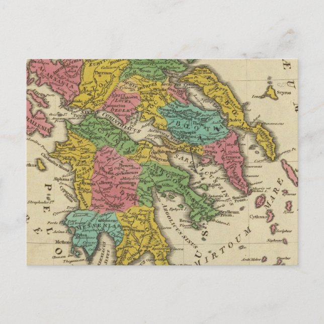 Grecia Antiqua Postcard (Front)