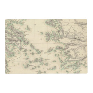 Grecian Archipelago, ancient Placemat