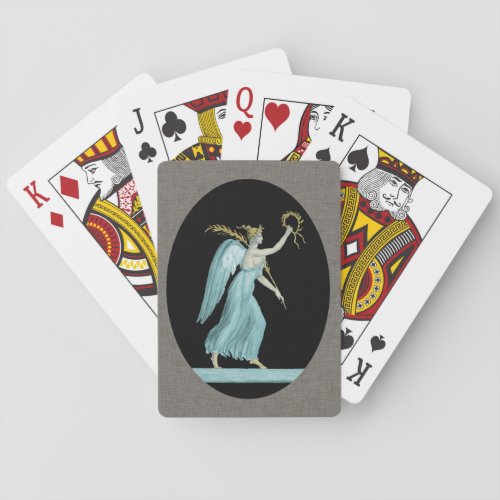 Grecian Beauty II Poker Cards