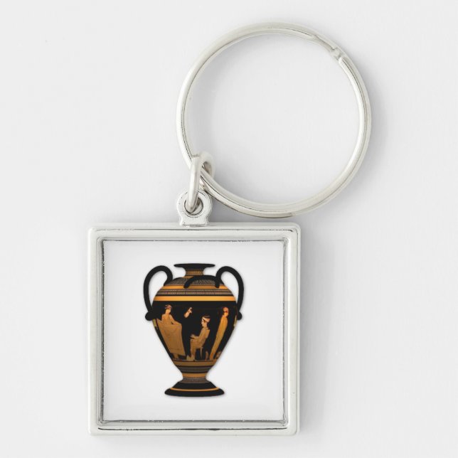Grecian Urn Keychain (Front)