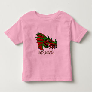 Grecken the Mystical Dragon Fantasy Art Toddler T-shirt