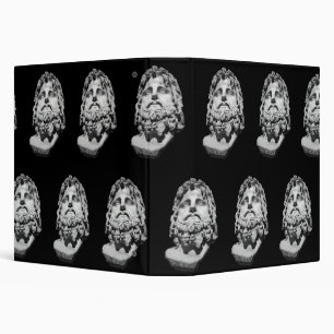 Greco Roman Bust 3 Ring Binder
