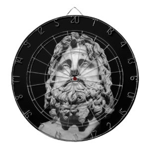 Greco Roman Bust Dart Board
