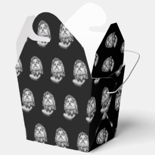 Greco Roman Bust Favor Boxes