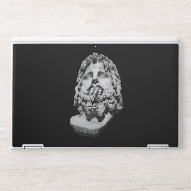 Greco Roman Bust HP Laptop Skin (Front)